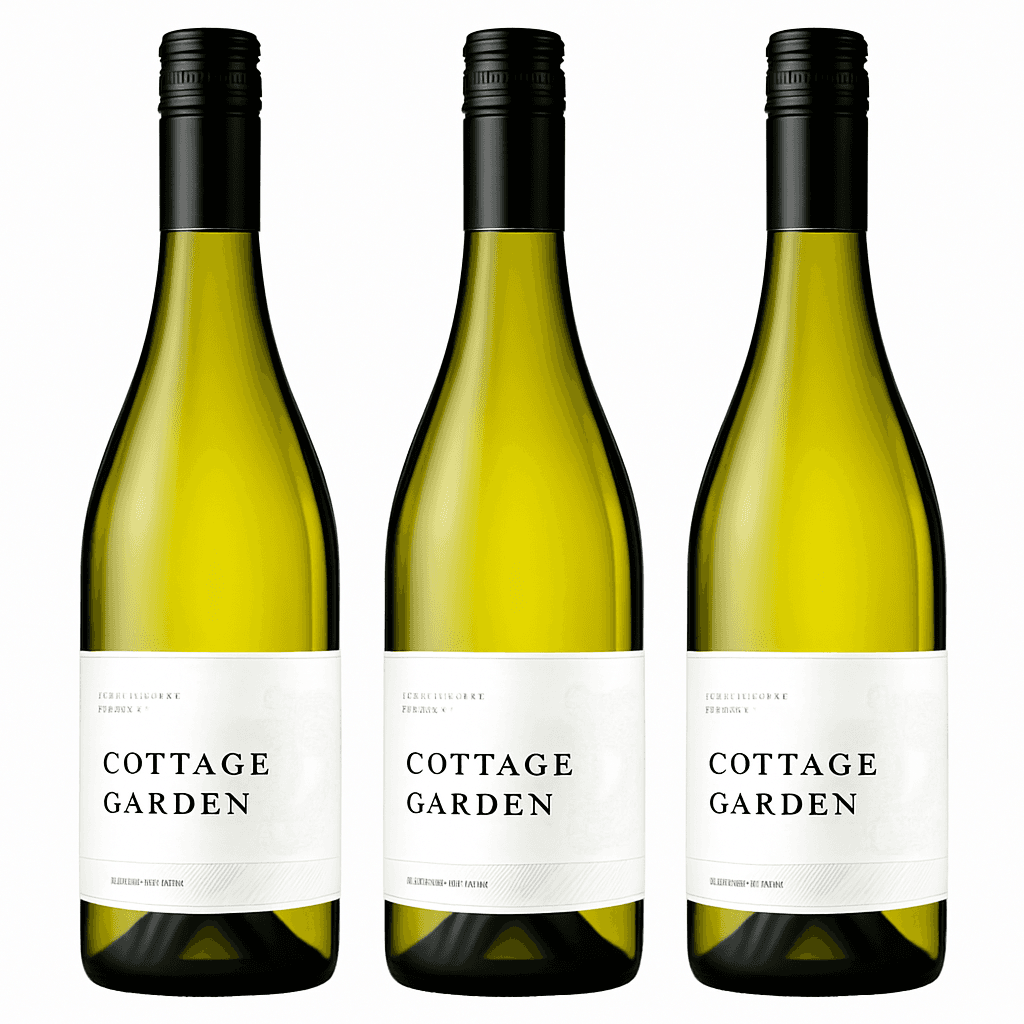 3 FLASKER Cottage Garden, Chardonnay, South Eastern Australia