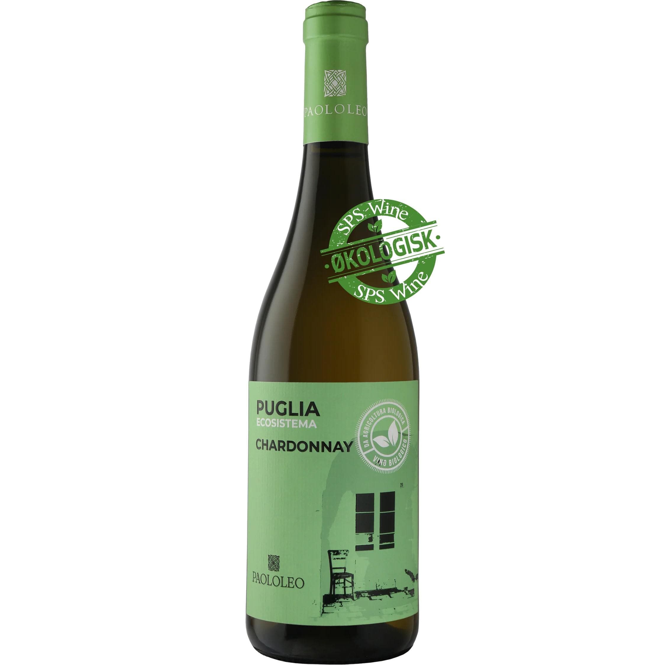 Paolo Leo Ecosistema Chardonnay Hvidvin Økologisk 2024, Puglia Italien