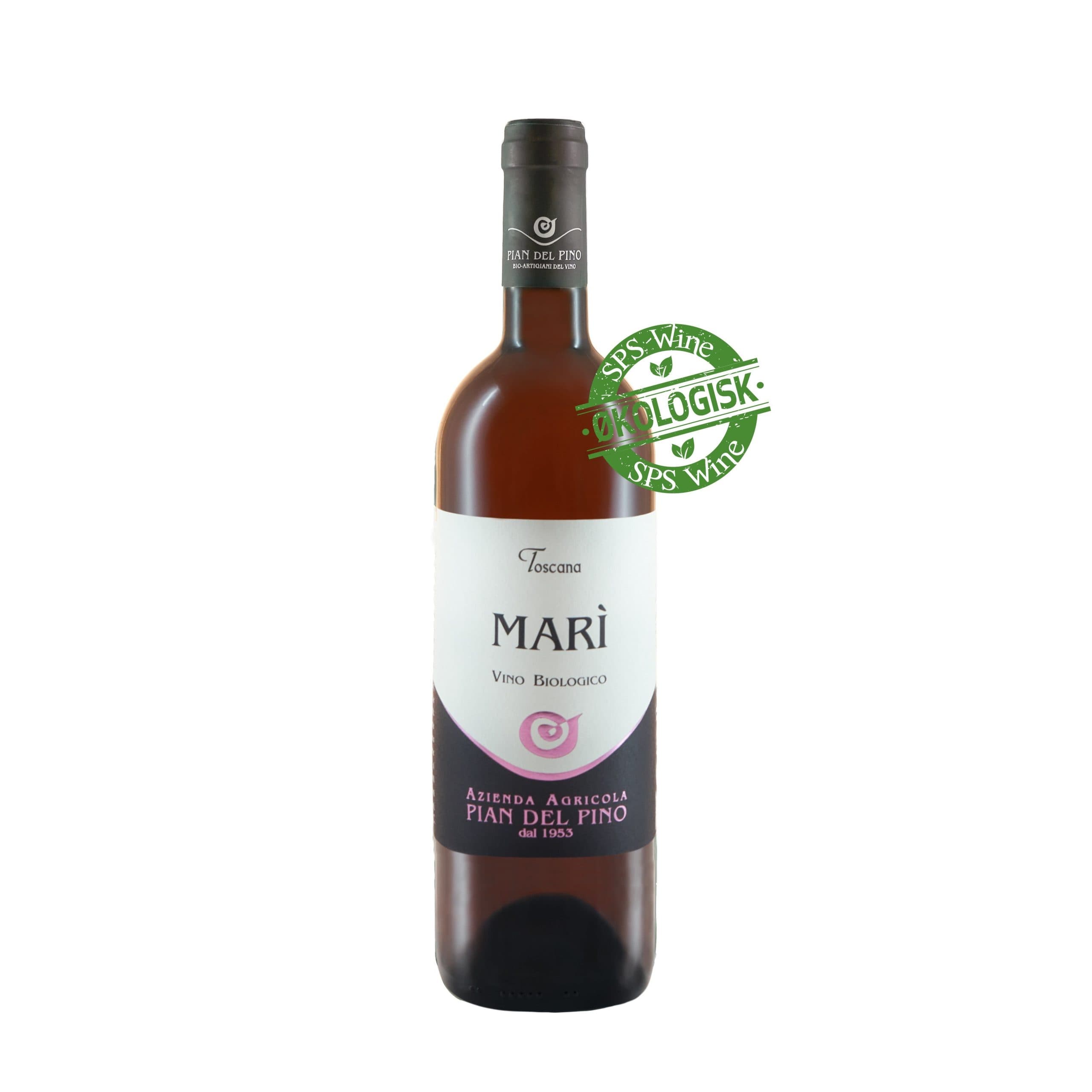 Pian del Pino, Marí, Toscana Italien, Økologisk Rosé Naturvin 2022 Nyhed