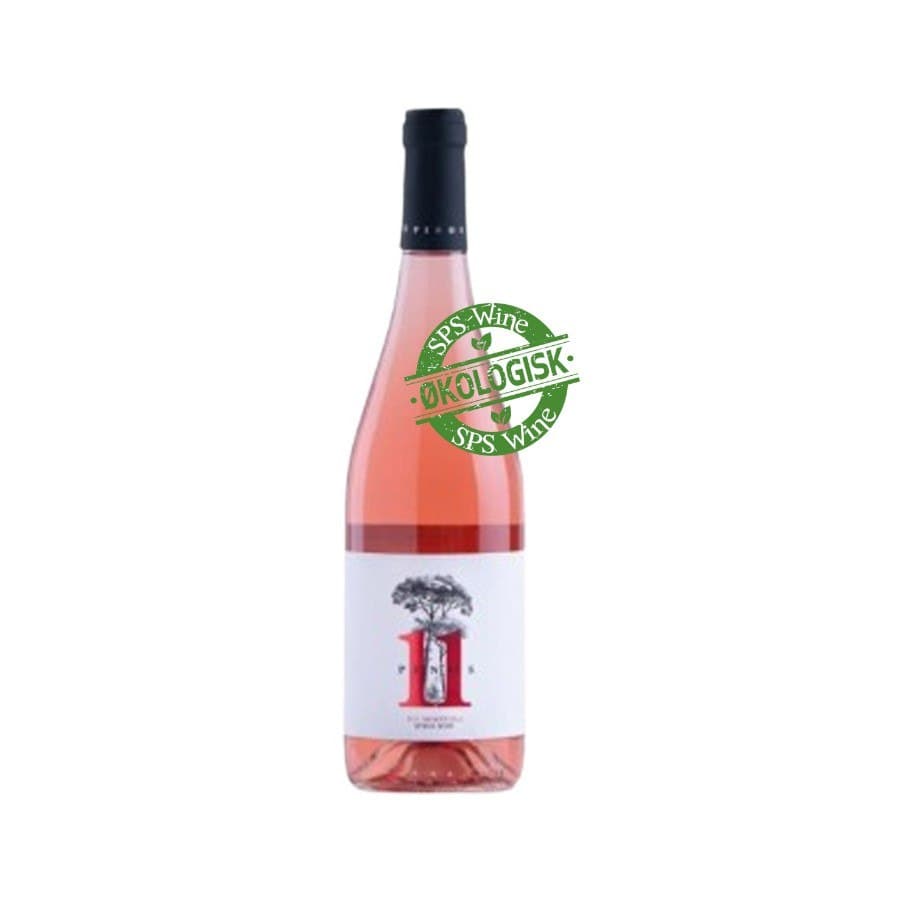 11 Pinos Bobal Rosé, økologisk og vegansk rosévin 2024, Manchuela, Spanien