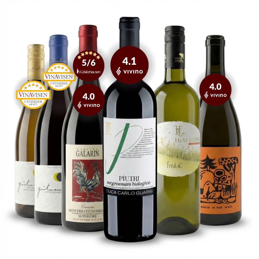 SPS Wine Signatur Smagskasse  6 Økologiske klassevine