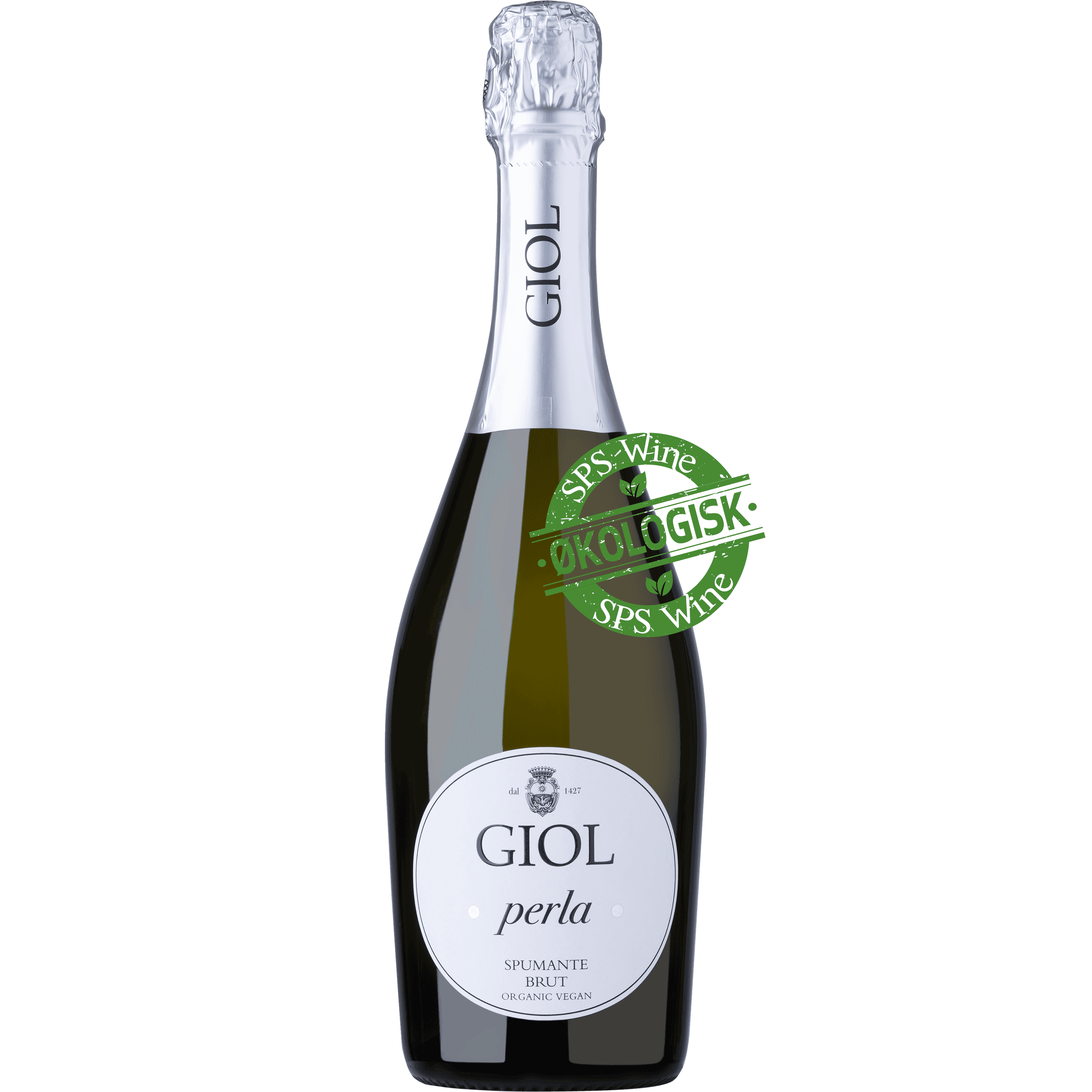 Giol Perla Spumante Brut Armonie Økologisk Mousserende, Veneto Italien.