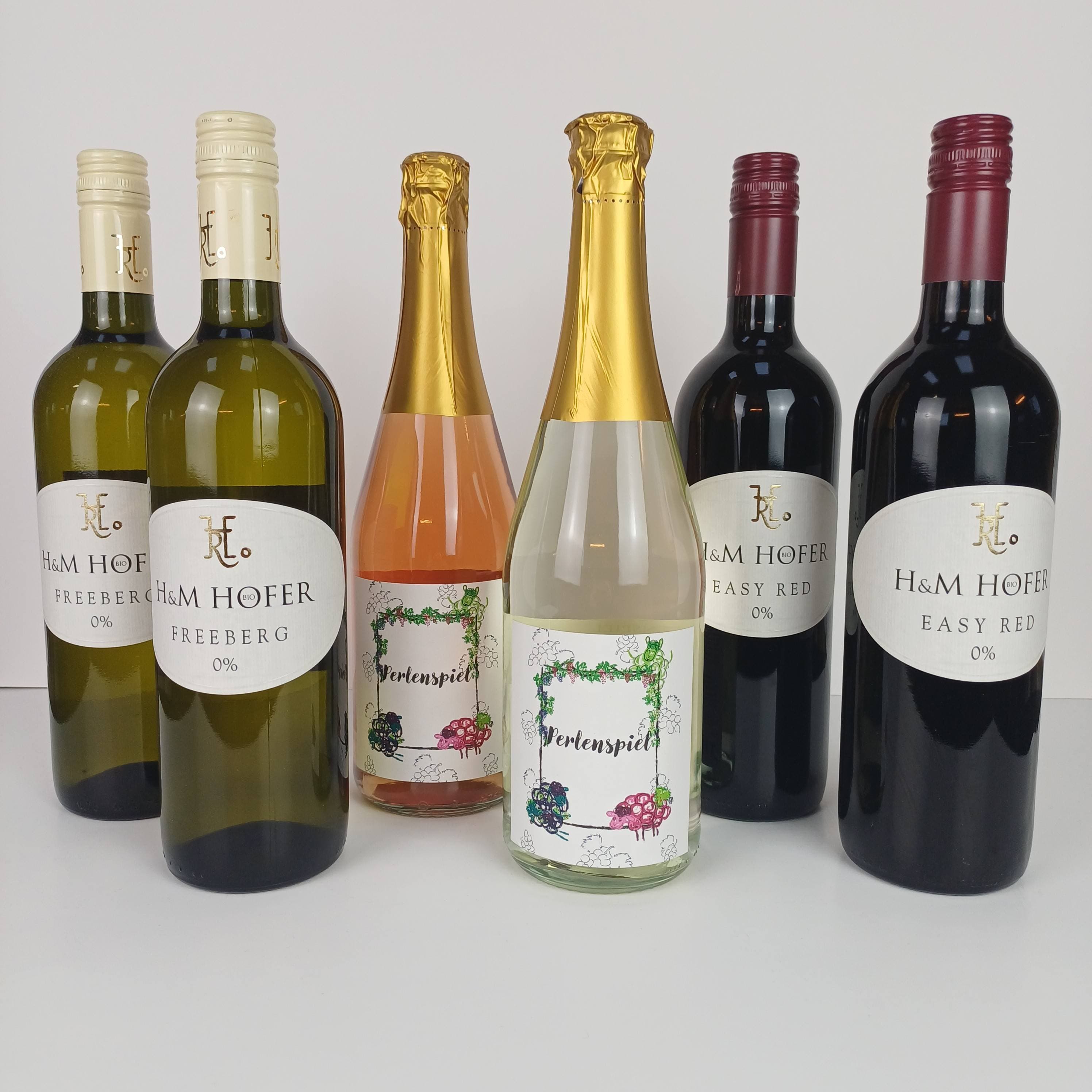 Alkoholfri vinsmagskasse, Østrigske biodynamiske rød, hvid- og mousserende vine