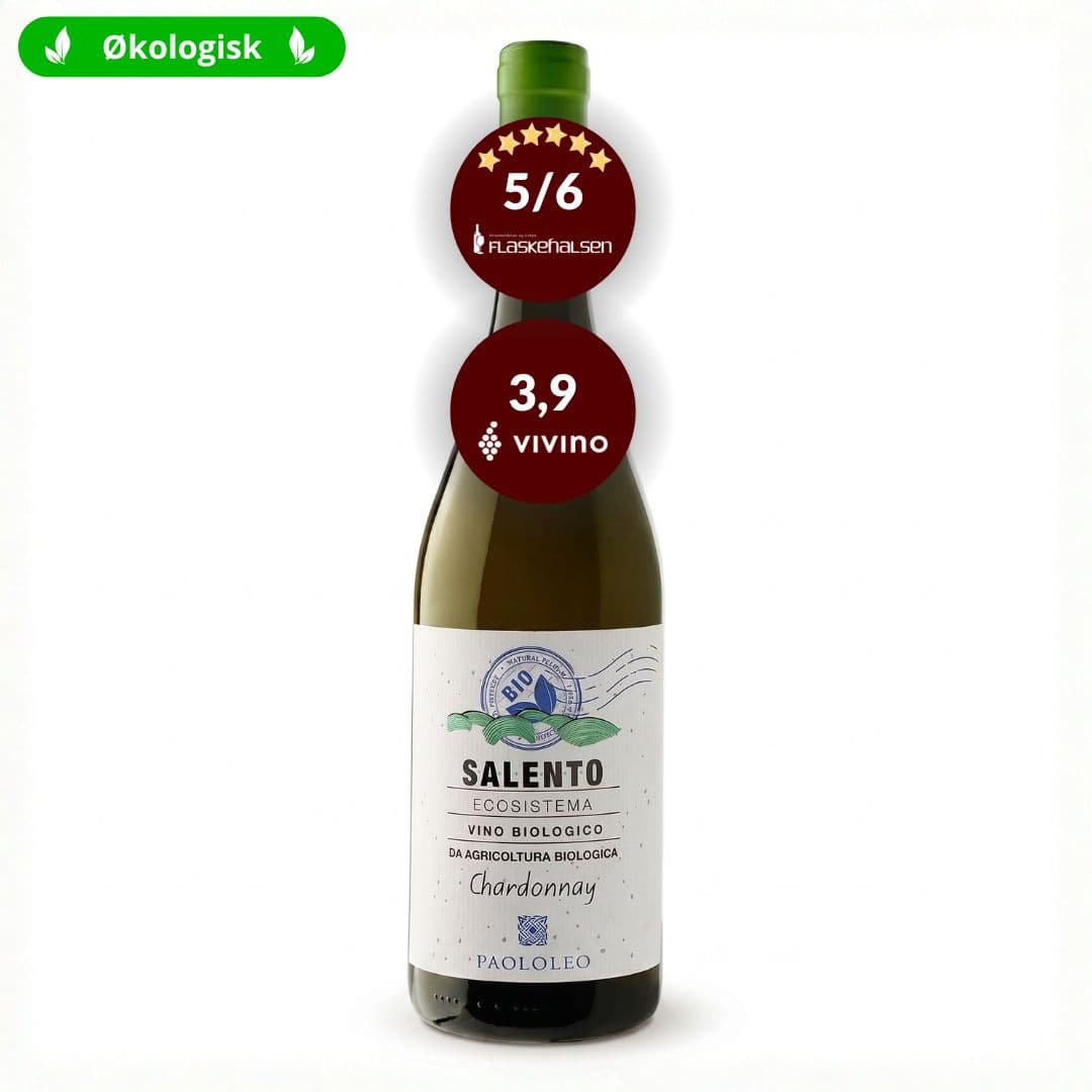 Paolo Leo Ecosistema Chardonnay Hvidvin Økologisk 2024, Puglia Italien