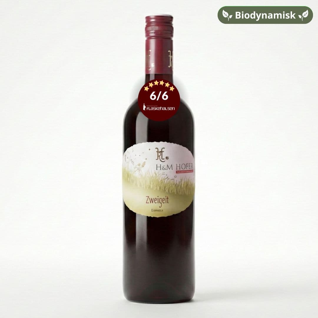 H u M Hofer Zweigelt Klassik Biodynamisk rødvin 2022, Auerstal Østrig