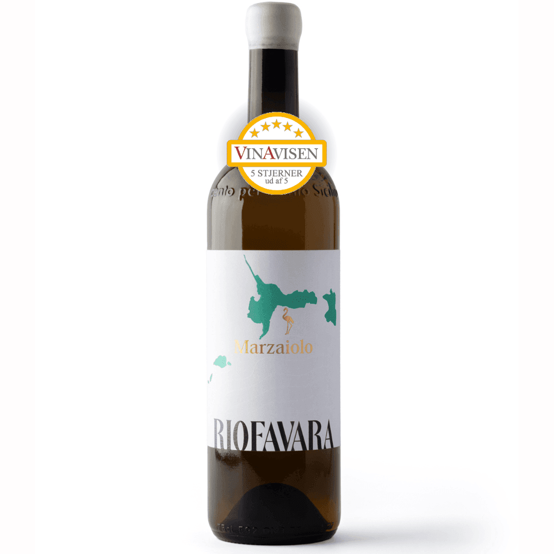 Riofavara Marzaiolo Økologisk Natur hvidvin 2024, Sicilien Italien