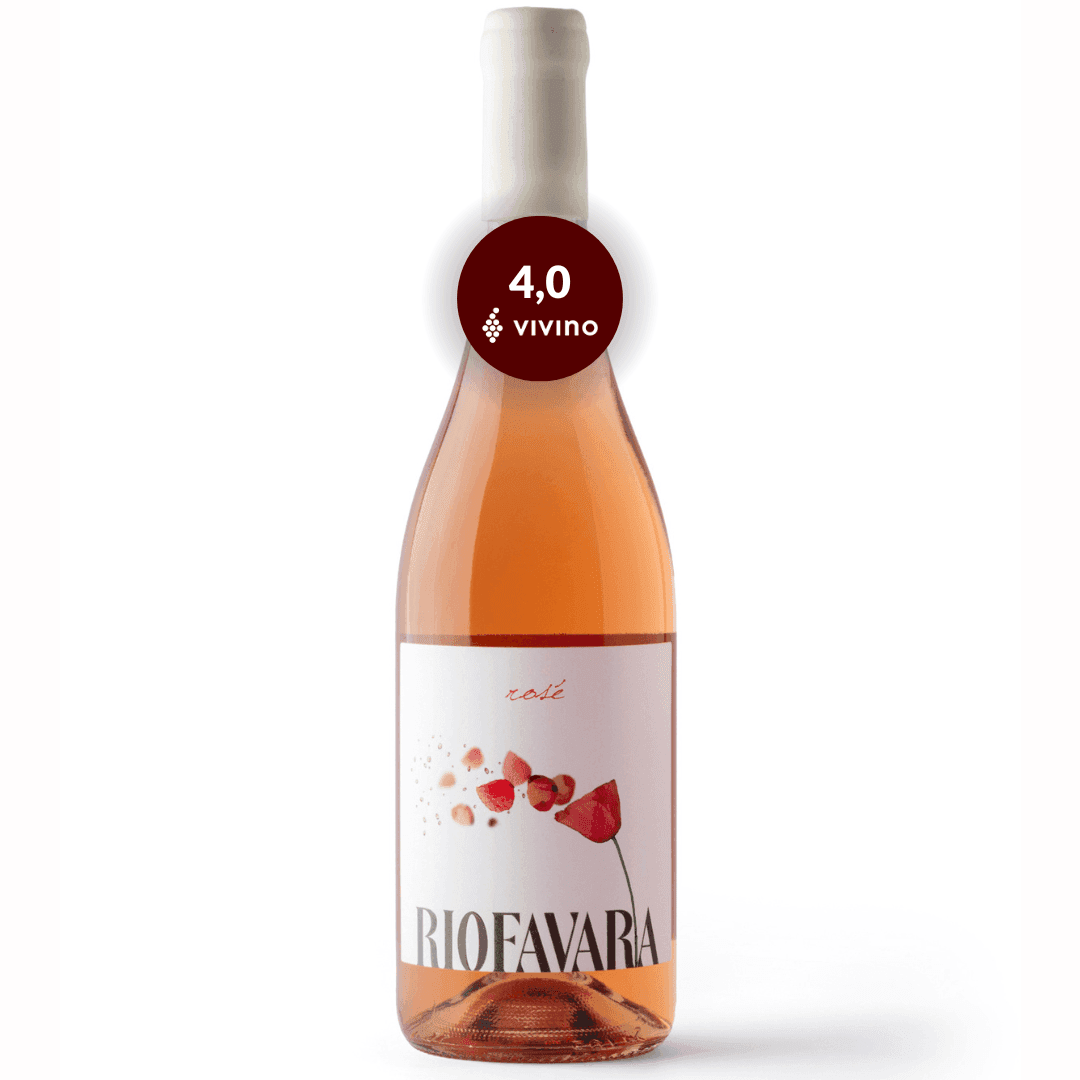 Riofavara Rosé IGP Terre rosévin, Sicilien Italien, Økologisk Naturvin