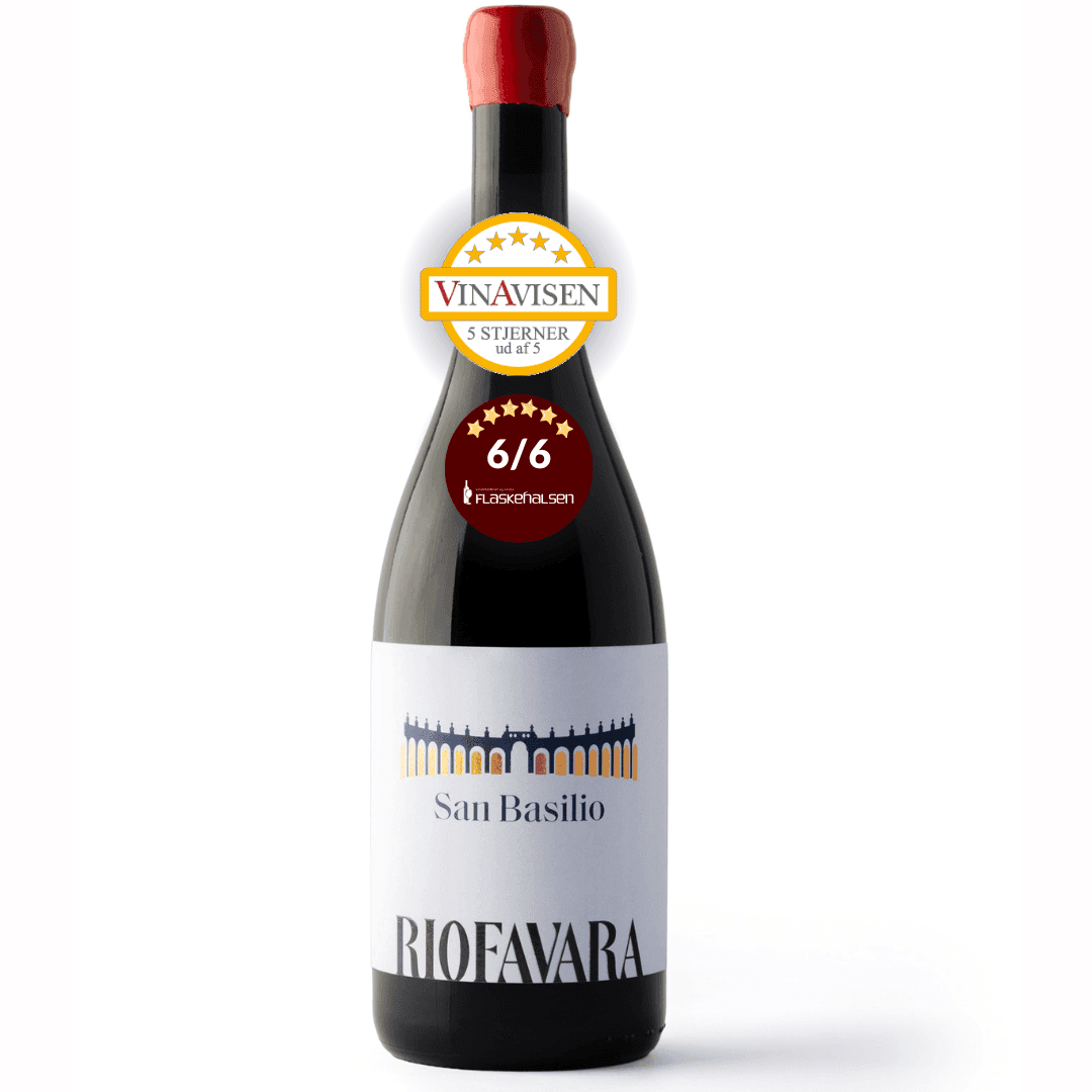 Riofavara San Basilio, Rødvin, Sicilien Italien 2021, Naturvin