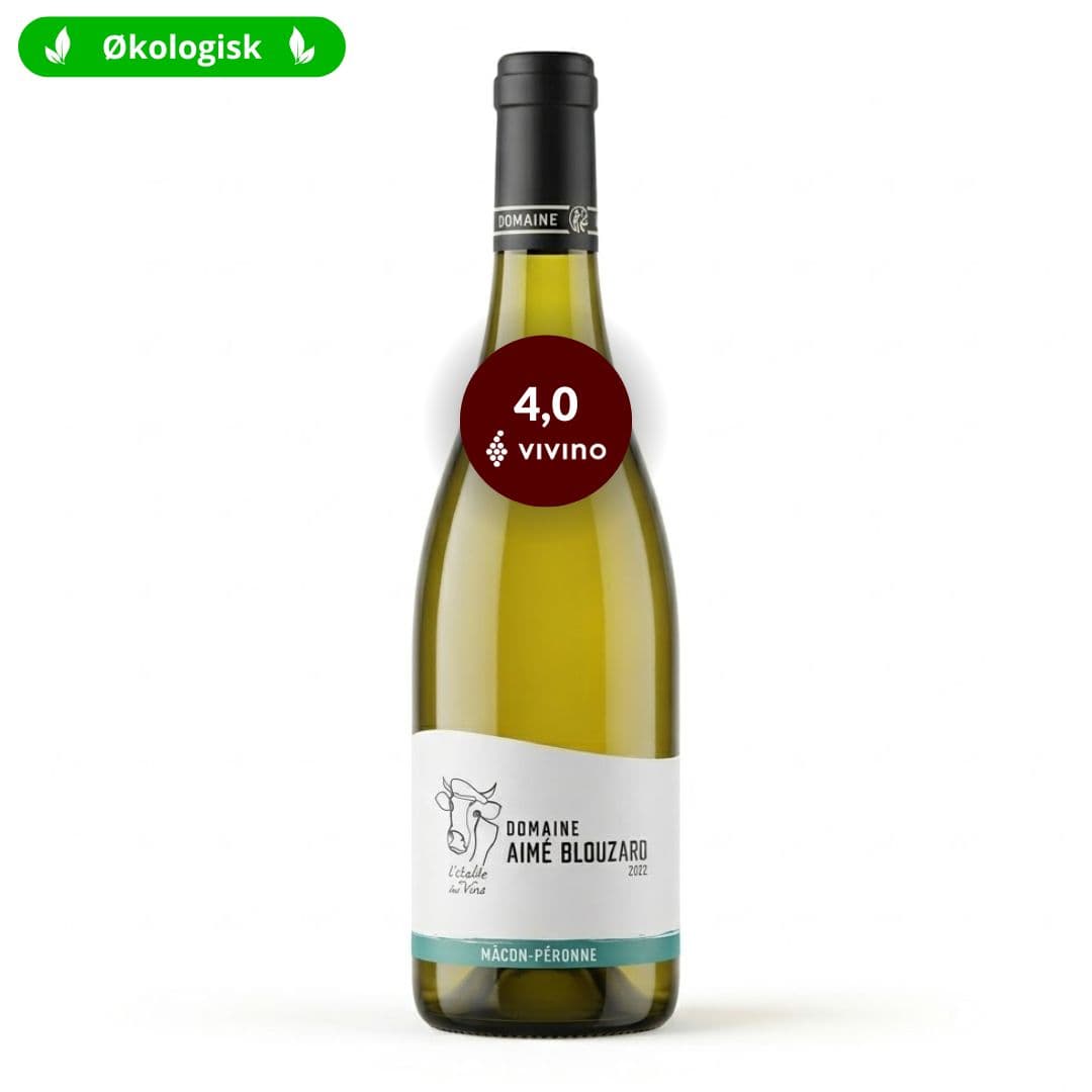 Domaine Aimé Blouzard Mâcon-Péronne Blanc, Økologisk Hvidvin, Mâcon-Péronne, Frankrig