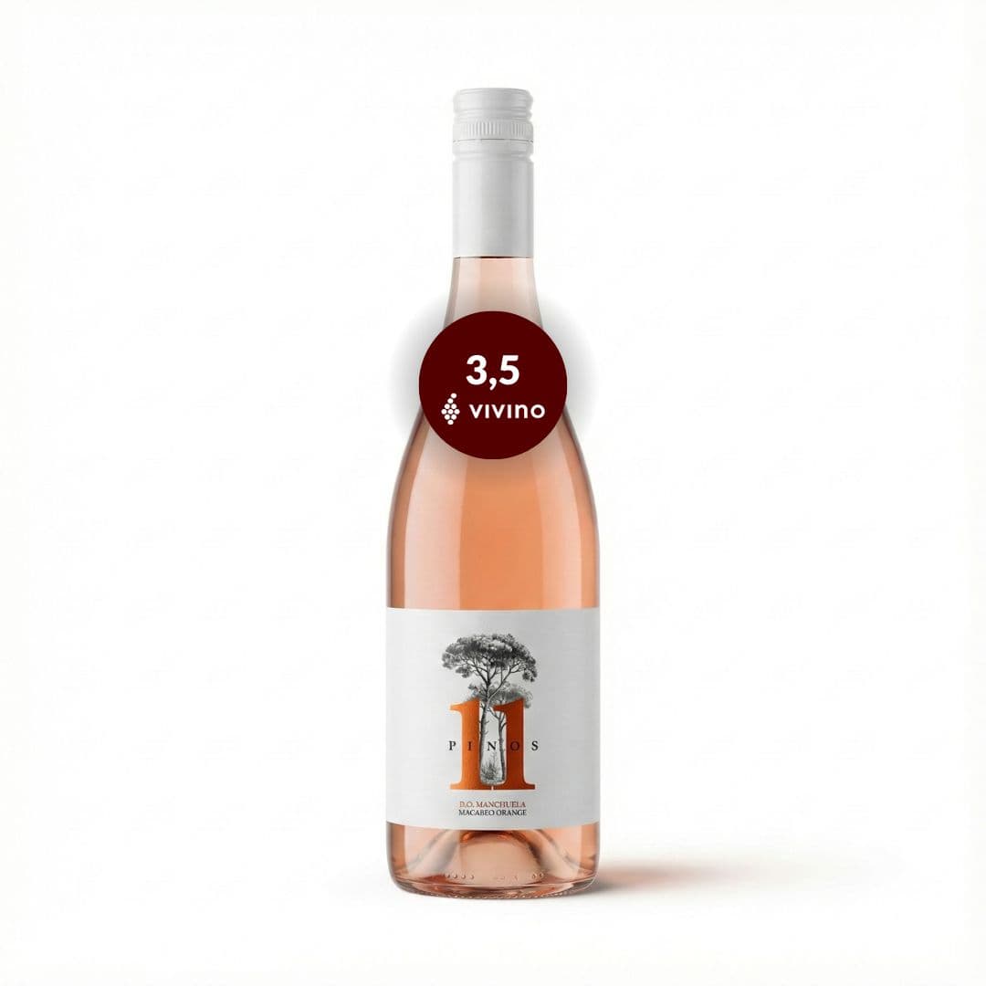 11 Pinos Macabeo, økologisk og vegansk orangevin, 2024, Manchuela, Spanien