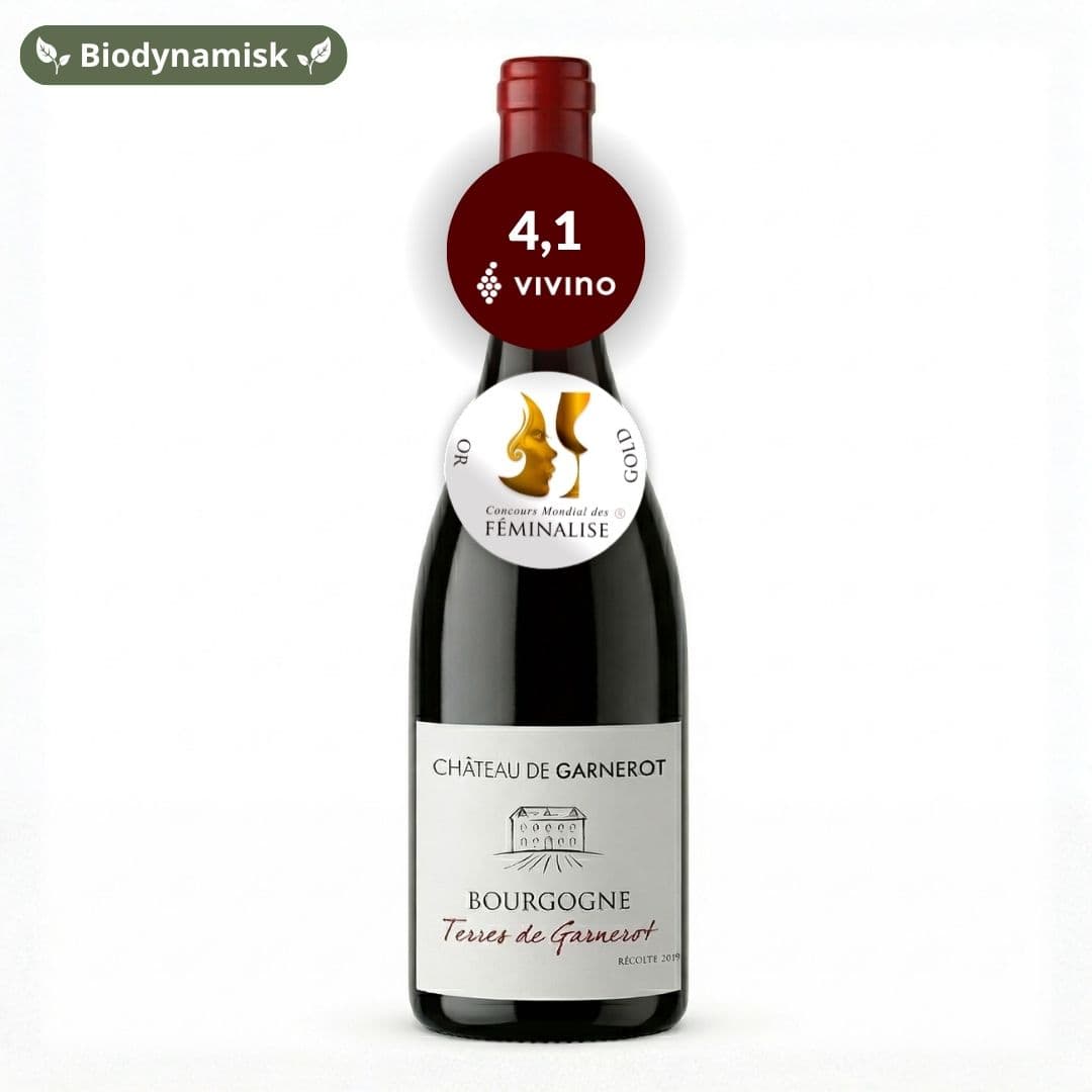 Chateau de Garnerot, Terres de Garnerot Rouge, Økologisk Rødvin, Bourgogne, Frankrig