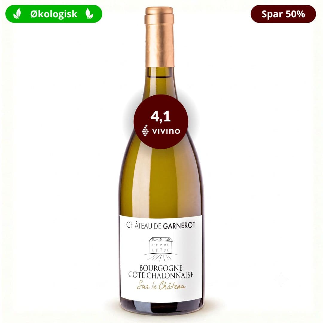 Chateau de Garnerot, Bourgogne Côte Challonnaise Sur le Château, Økologisk Hvidvin, Bourgogne, Frankrig
