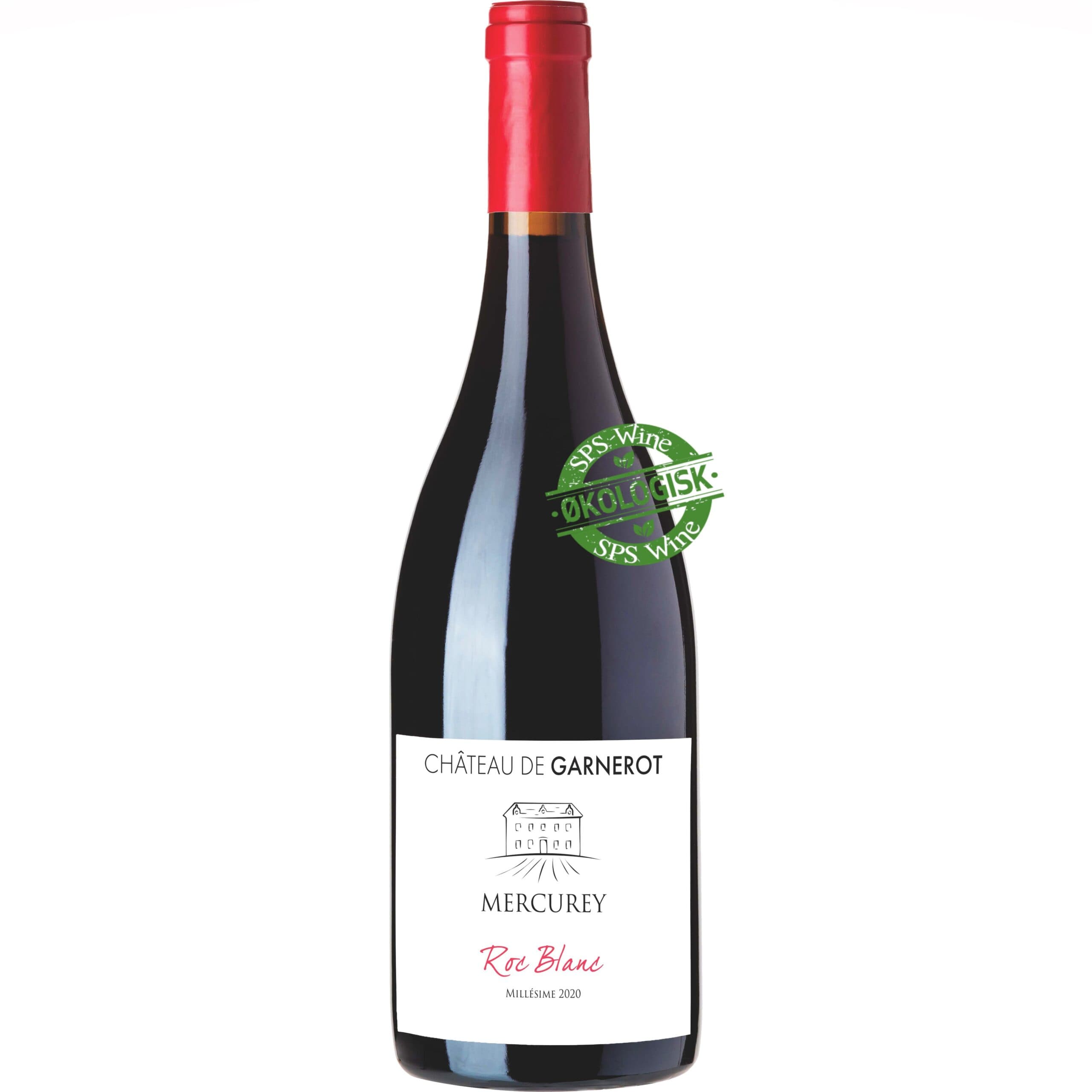 Chateau de Garnerot, Mercurey Roc Blanc, Økologisk Rødvin, Bourgogne, Frankrig